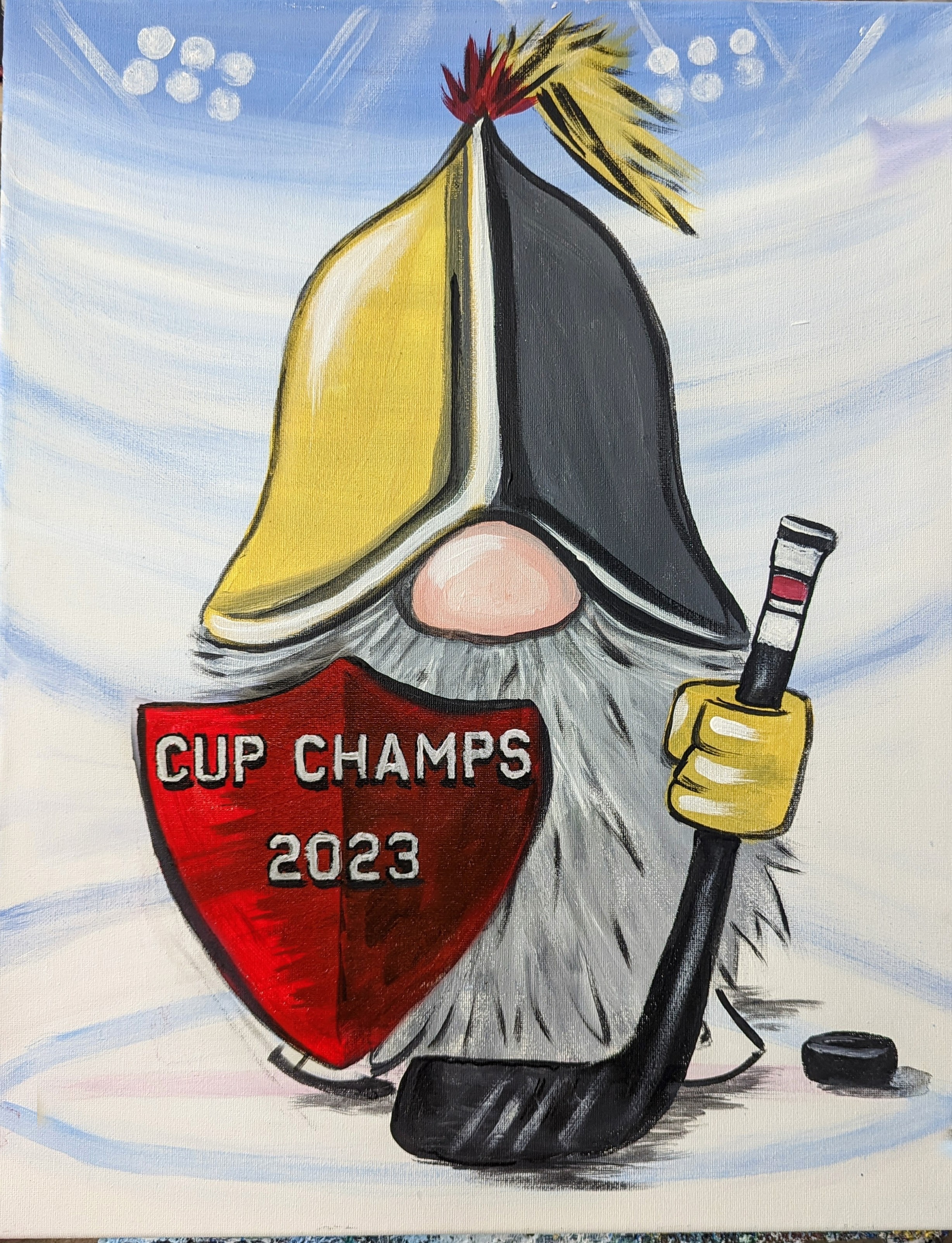 Hockey Champ Gnome